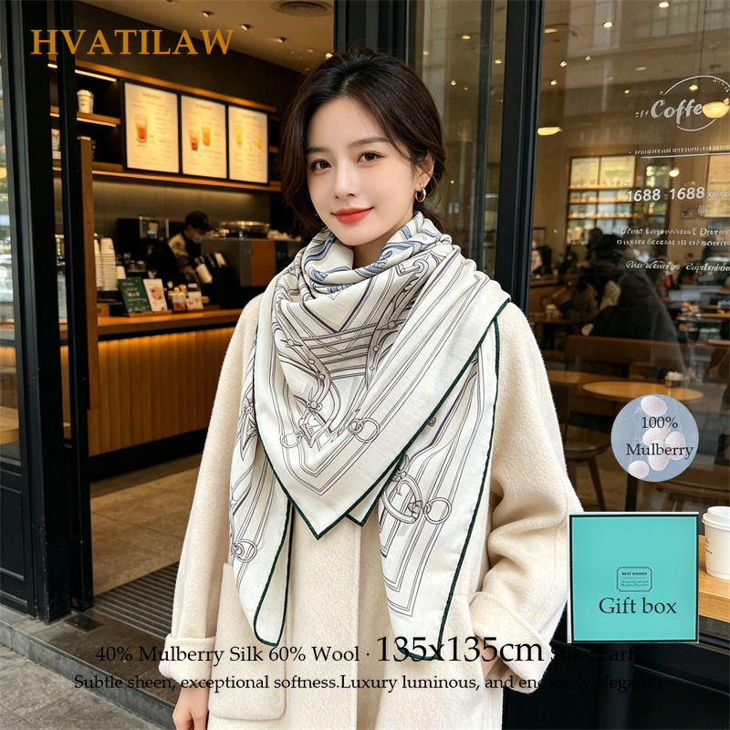 Shawl Wrap Winter - Bufanda de Lujo para Mujer 40%