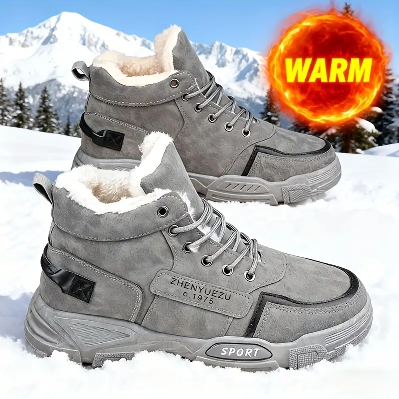 Waterproof Winter Boot - Botas de Nieve para Hombre, de