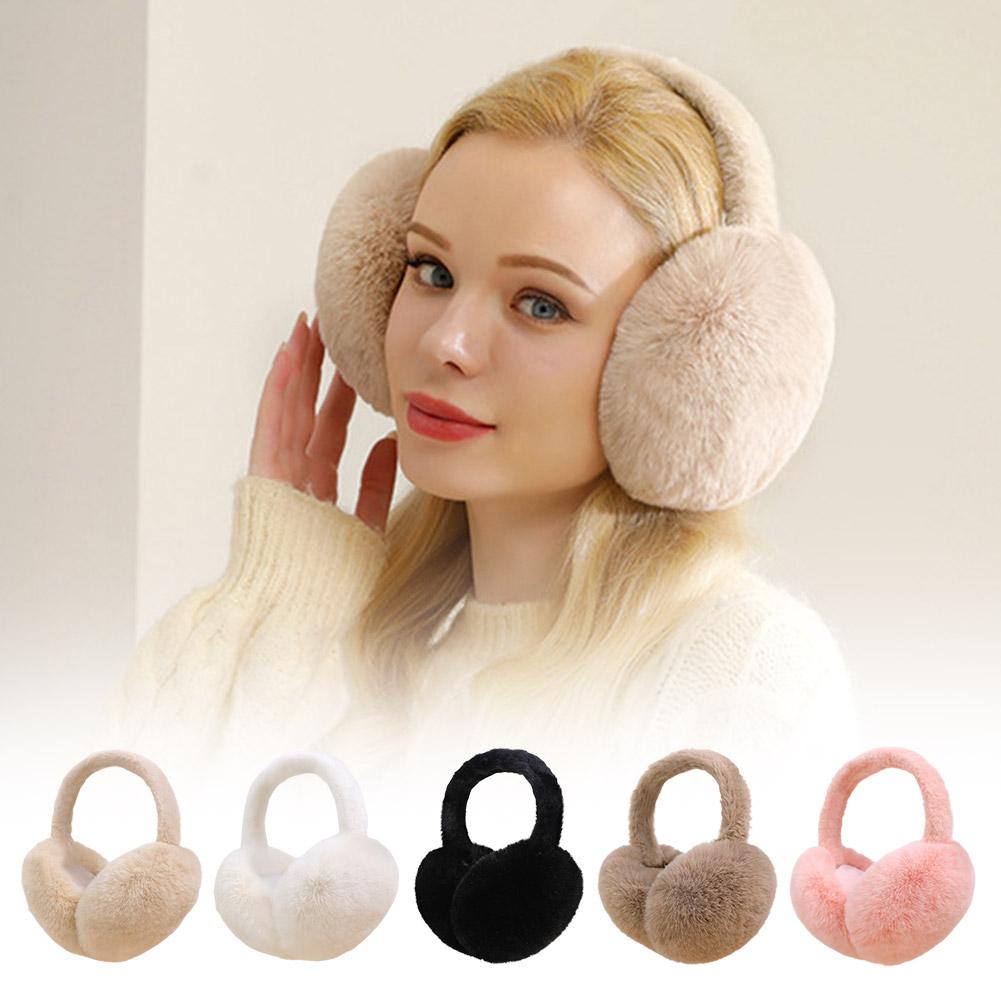 Earmuffs Foldable - Orejeras Cálidas de Invierno para Mujer,