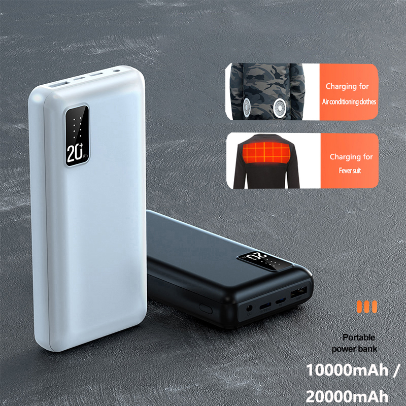 Heated Vest Battery - Banco de energía con chaleco calefactado