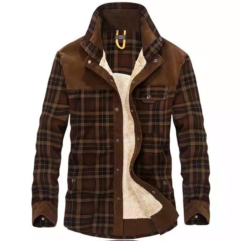Flannel Shirt Lined - Camisa de Franela Vintage para Hombre,