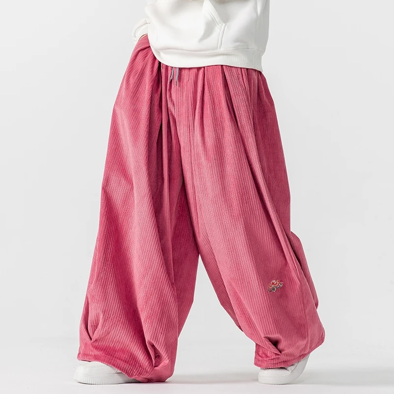 Corduroy Pant Warm - Pantalones de pana de pierna ancha