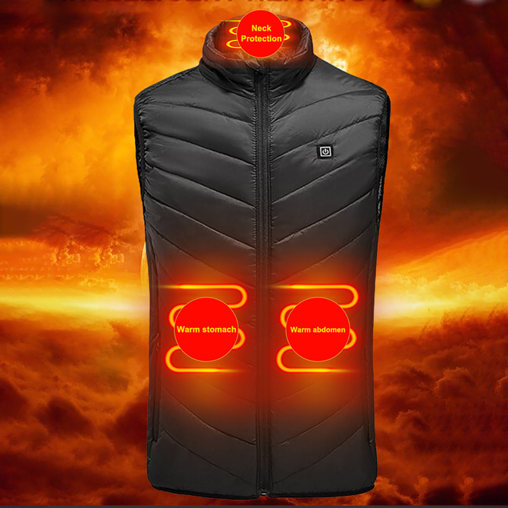 Heated Vest Battery - Chaleco de caza eléctrico con calefacción,