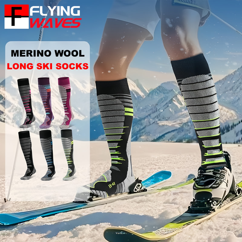 Thermal Sock Wool - Calcetines de esquí de lana merina,