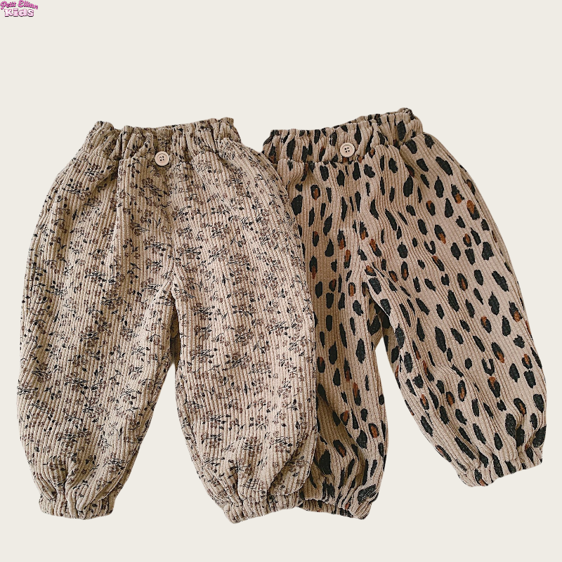 Corduroy Pant Warm - Pantalones de pana para niños pequeños,
