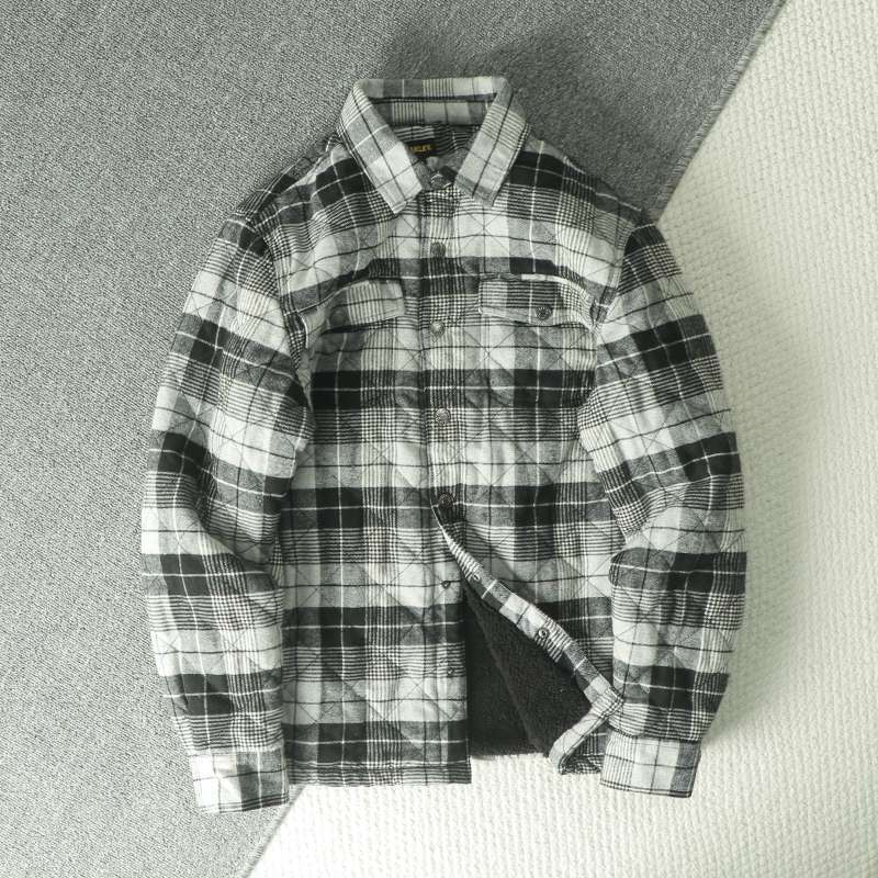 Flannel Shirt Lined - Otoño Invierno camisa de lana de
