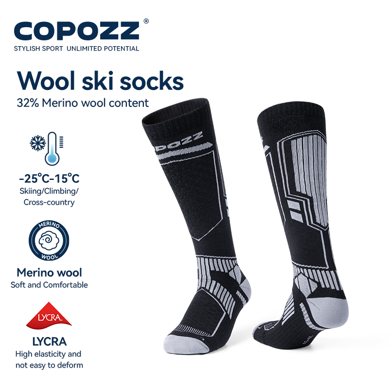 Thermal Sock Wool - COPOZZ calcetines de esquí de lana