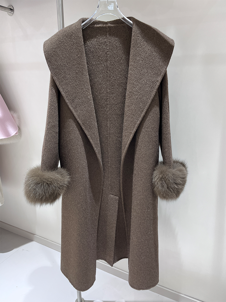 Wool Coat Peacoat - 2025 nuevo abrigo de lana con