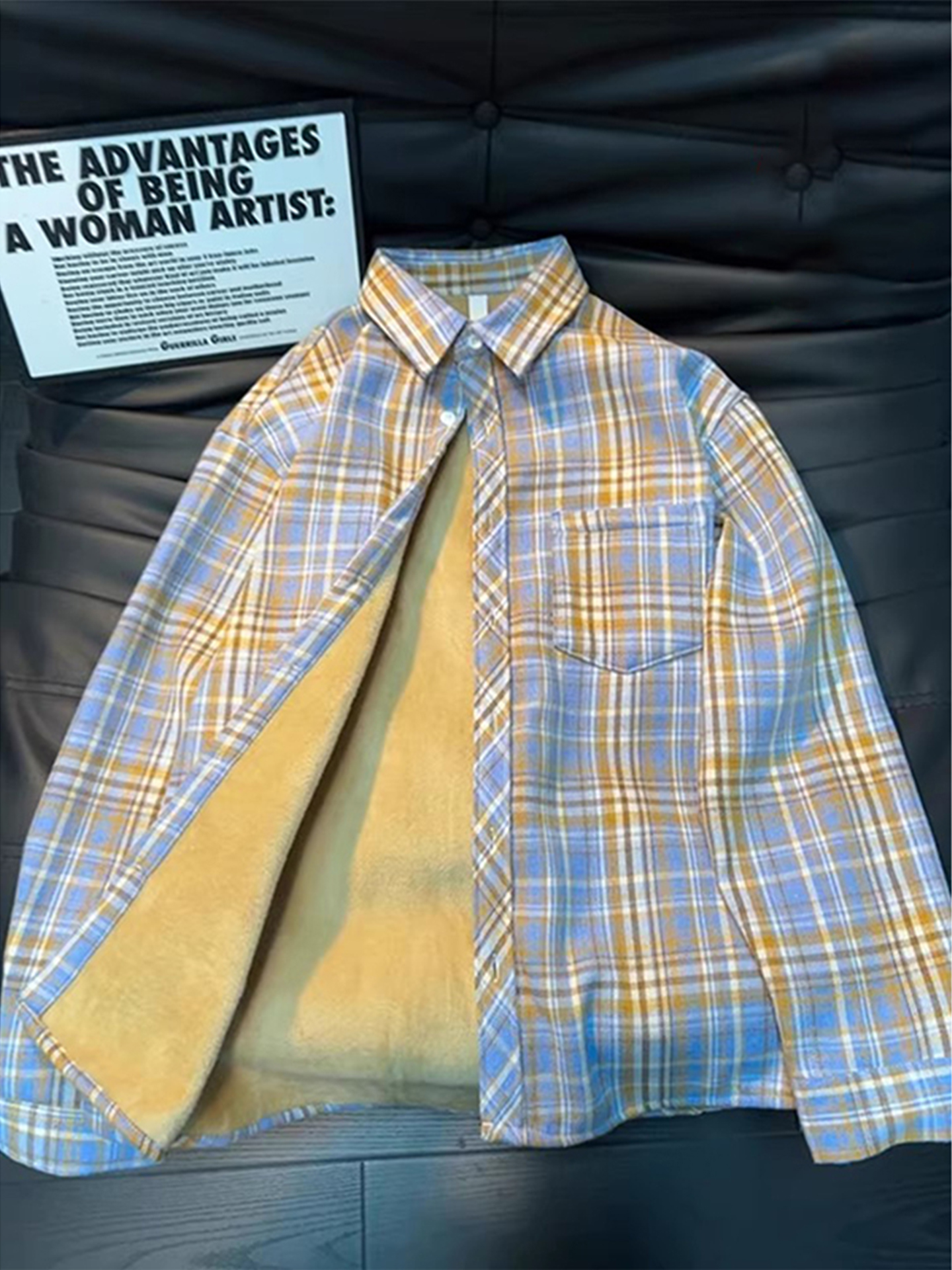 Flannel Shirt Lined - Camisa de Franela a Cuadros Vintage