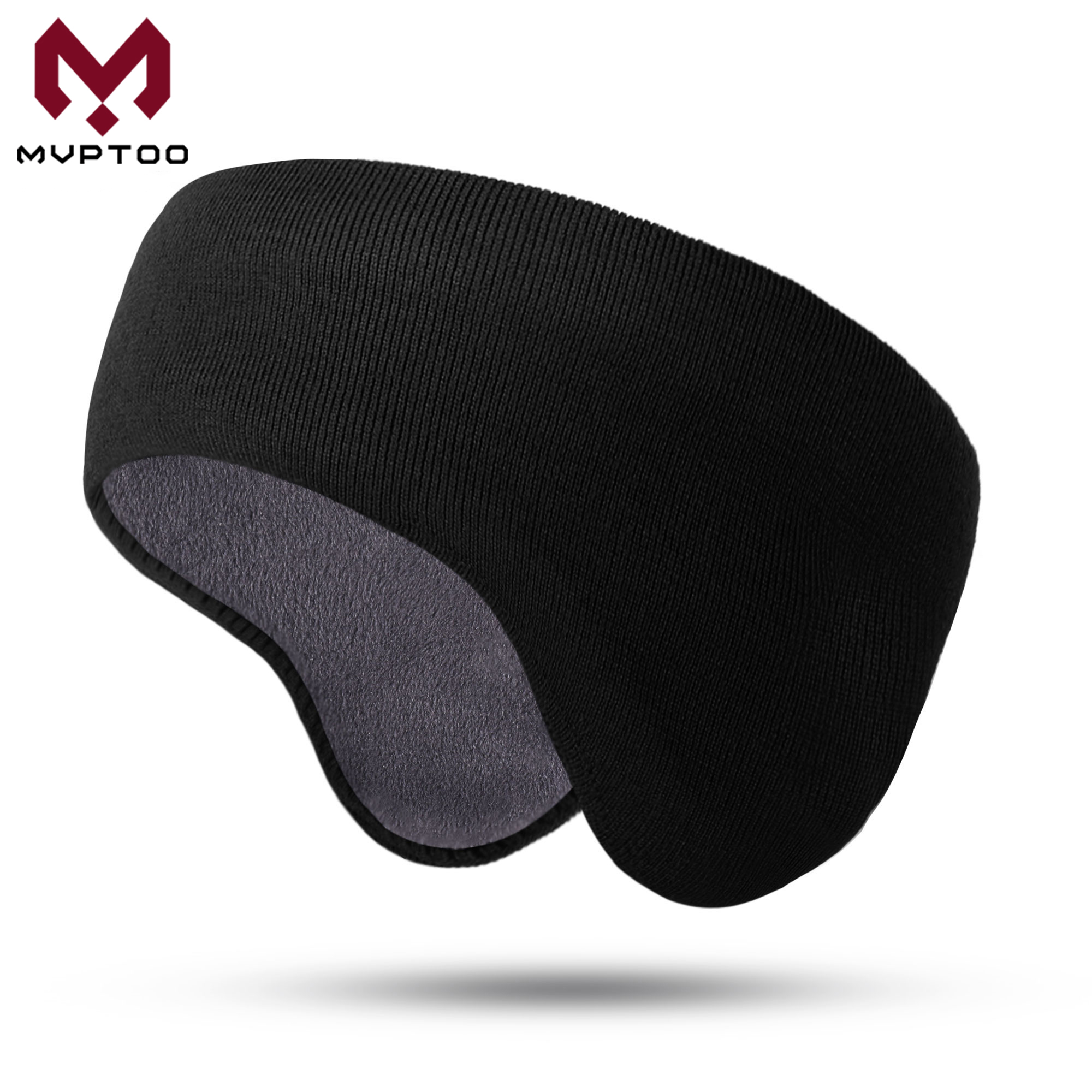 Winter Headband Fleece - Pañuelo de lana para invierno, calentadores