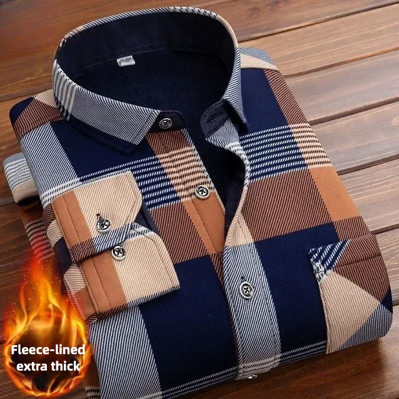 Flannel Shirt Lined - 2025 Camisas a cuadros de manga