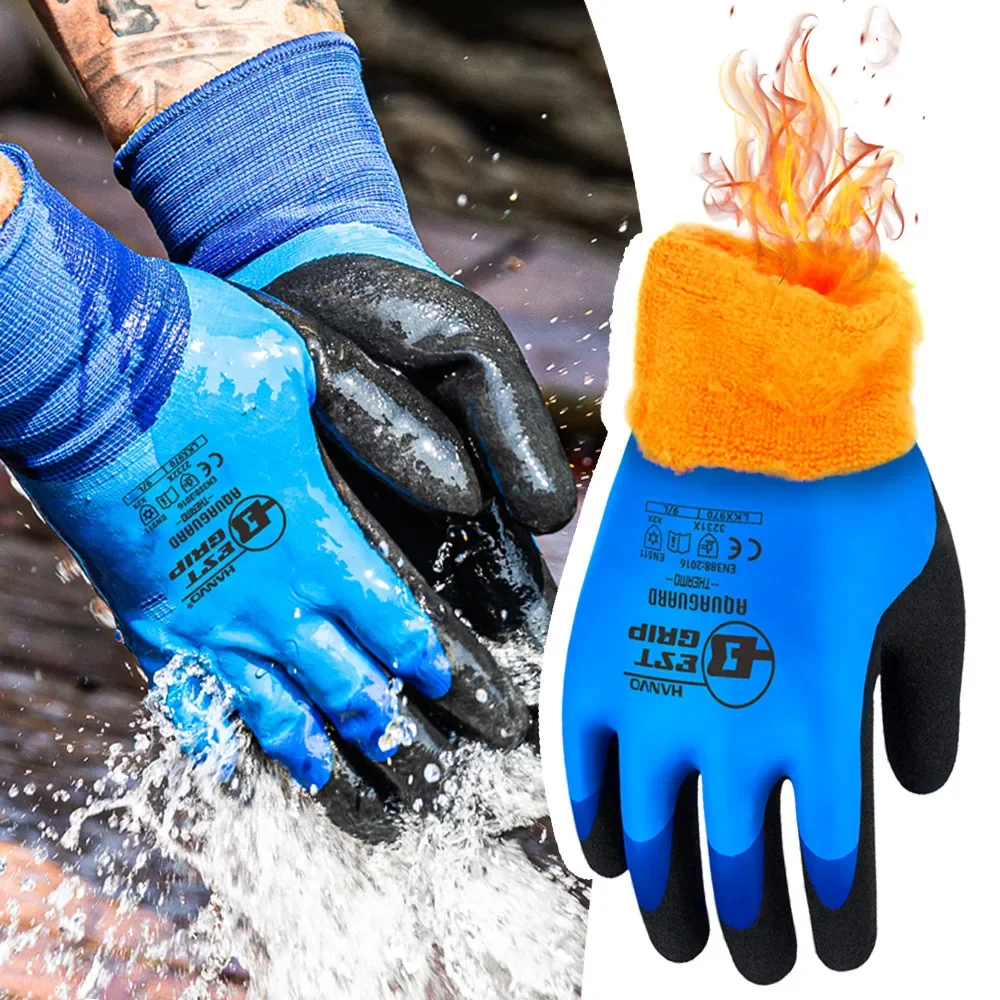 Snow Glove Insulated - Guantes de trabajo impermeables para invierno,