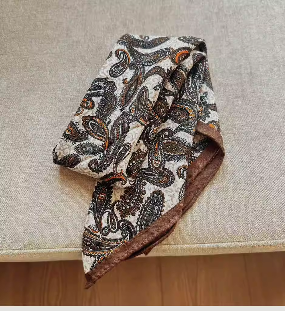Wool Scarf Men - Bufanda de Lana Pura 2026, Bufanda
