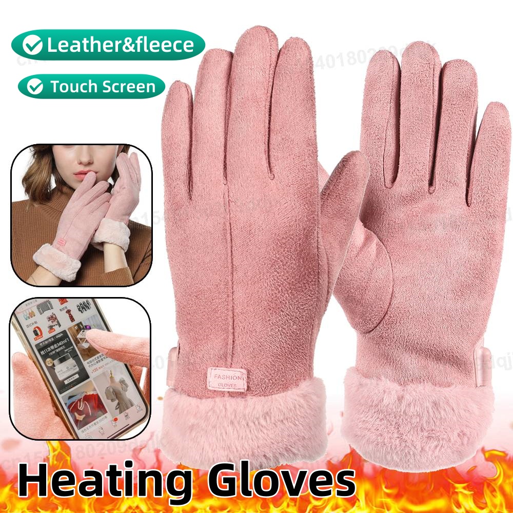 Touch Screen Gloves - Guantes calefactables eléctricos USB, guantes térmicos