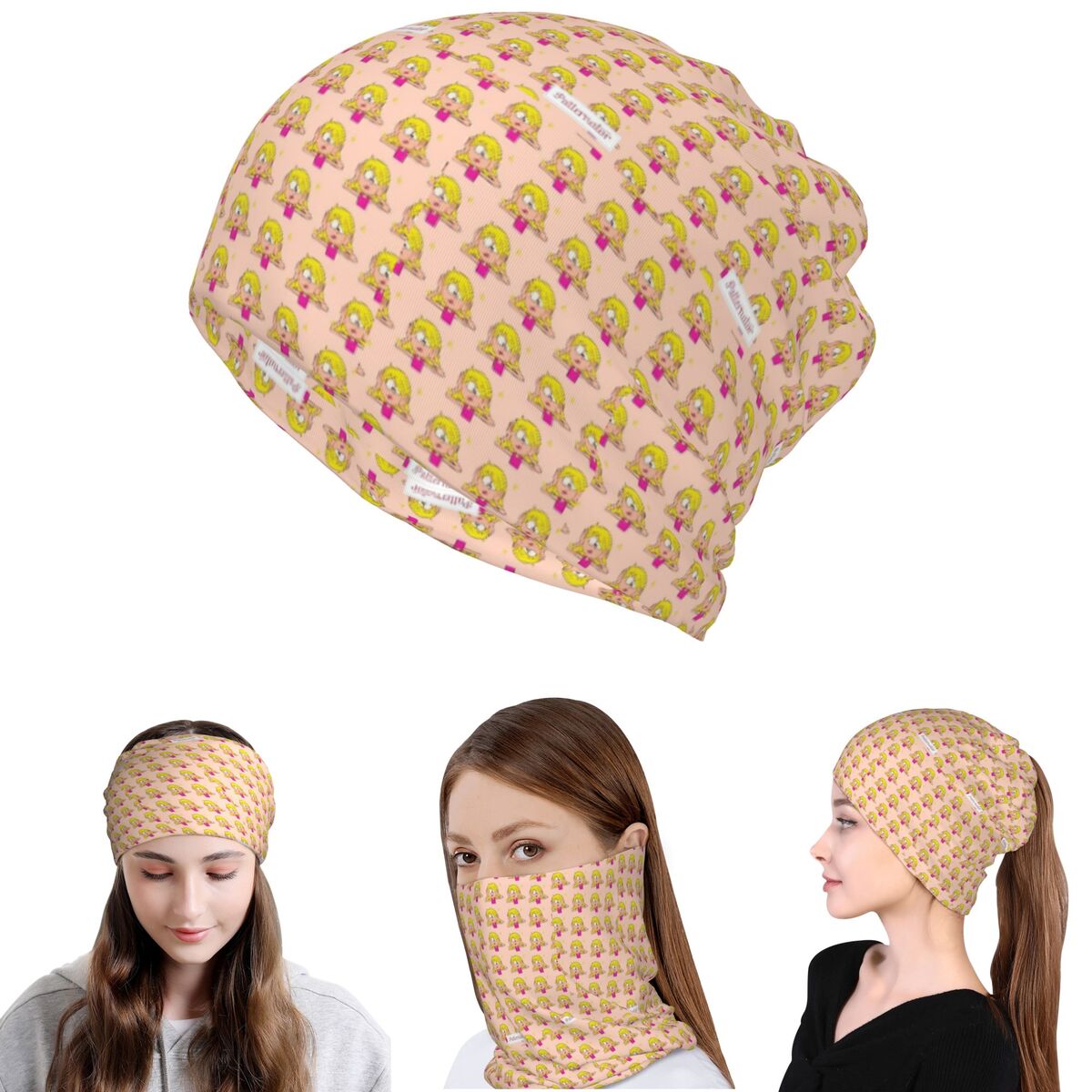 Knit Beanie Hat Warm - Lizzie Mcguire - Pañuelo para el