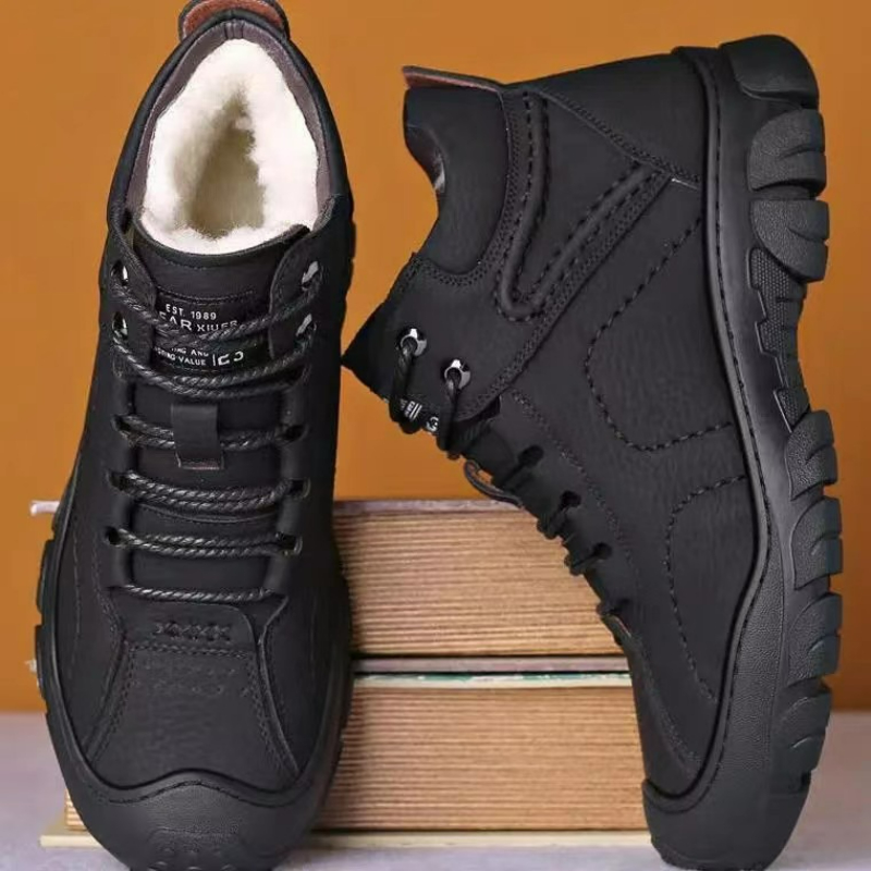 Waterproof Winter Boot - Botas de hombre con cordones, botines