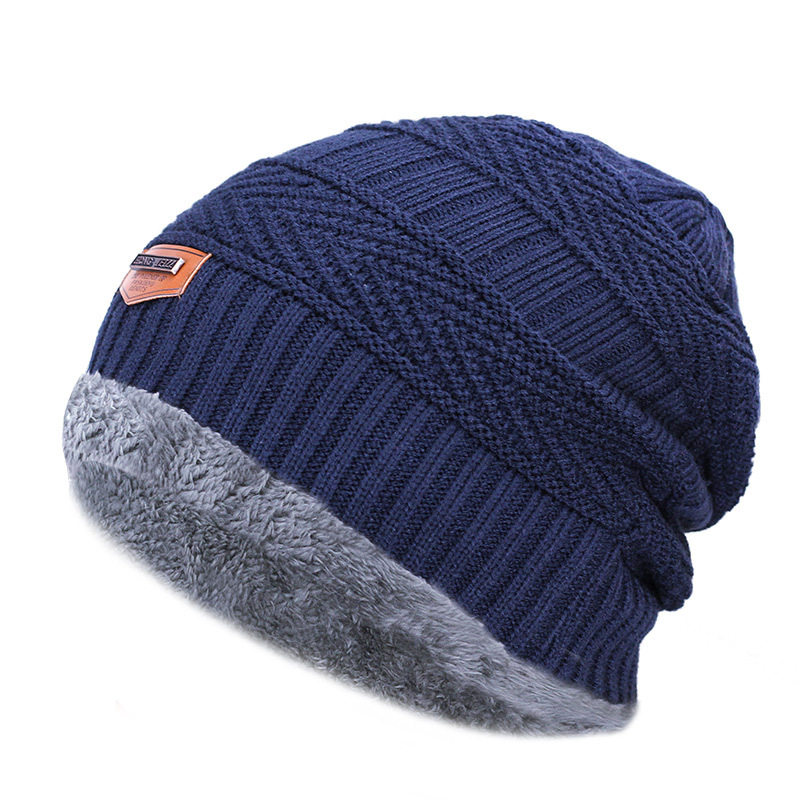 Wool Scarf Men - Nuevo Gorro de Invierno para Hombre,