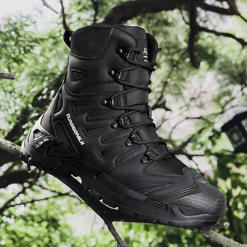 Waterproof Winter Boot - Botas tácticas de senderismo al aire