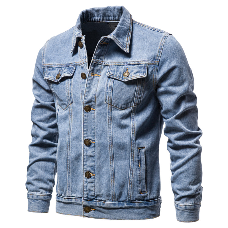 Down Jacket Packable - 2025 otoño hombres chaquetas de mezclilla