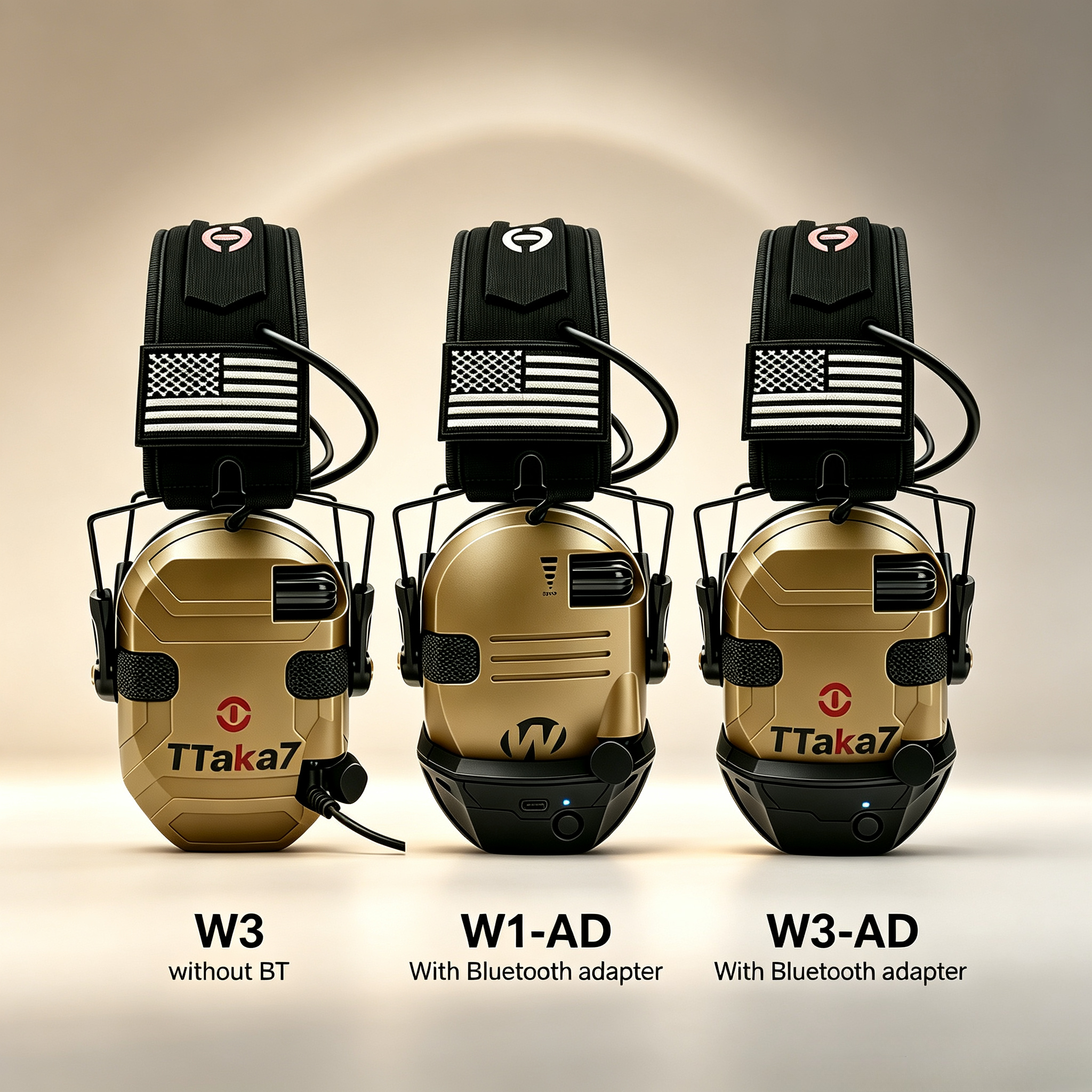 Earmuffs Foldable - Nuevas Orejeras Electrónicas Plegables W1/W3 para