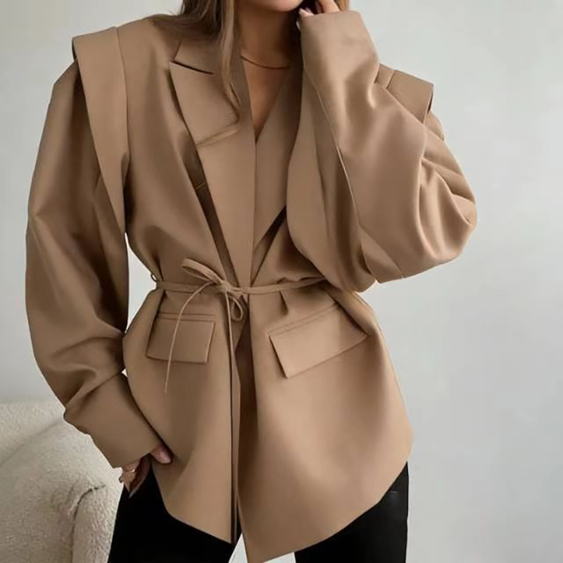 Down Jacket Packable - Chaqueta Blazer Oversize para Mujer, Casual,