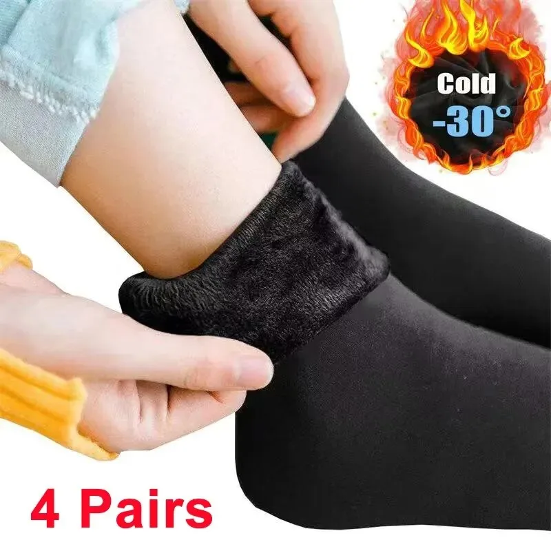 Thermal Sock Wool - Calcetines de invierno para mujer, calcetines