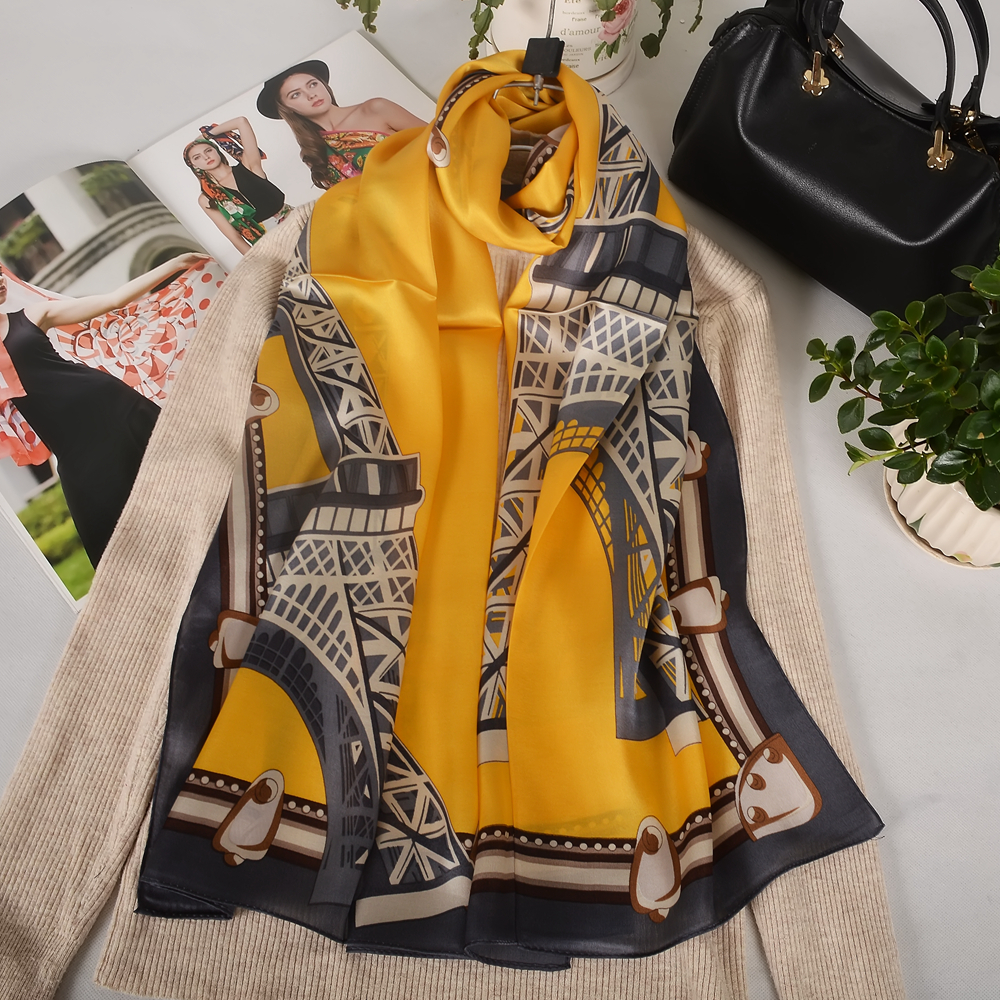 BYSIFA |   Nuevo 100% amarillo - Shawl Wrap Winter reseña y precio