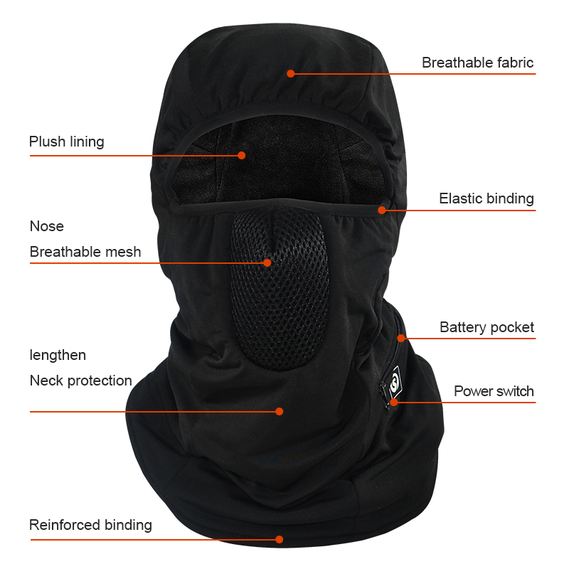 Máscara de esquí con calor par - Balaclava Ski Mask reseña y precio
