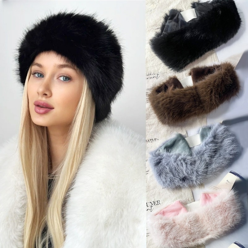 Diadema de piel de banda ancha - Fleece Ear Warmer Band reseña y precio