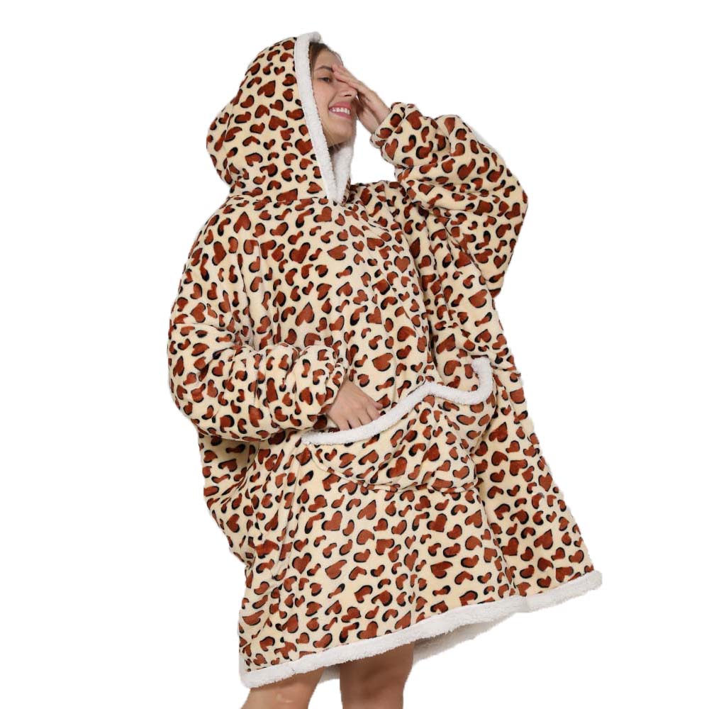 Sudadera con capucha de gran t - Sherpa Hoodie Fleece reseña y precio