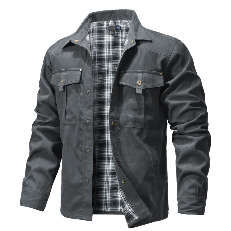 Chaquetas para hombre, camisa  - Flannel Shirt Lined reseña y precio