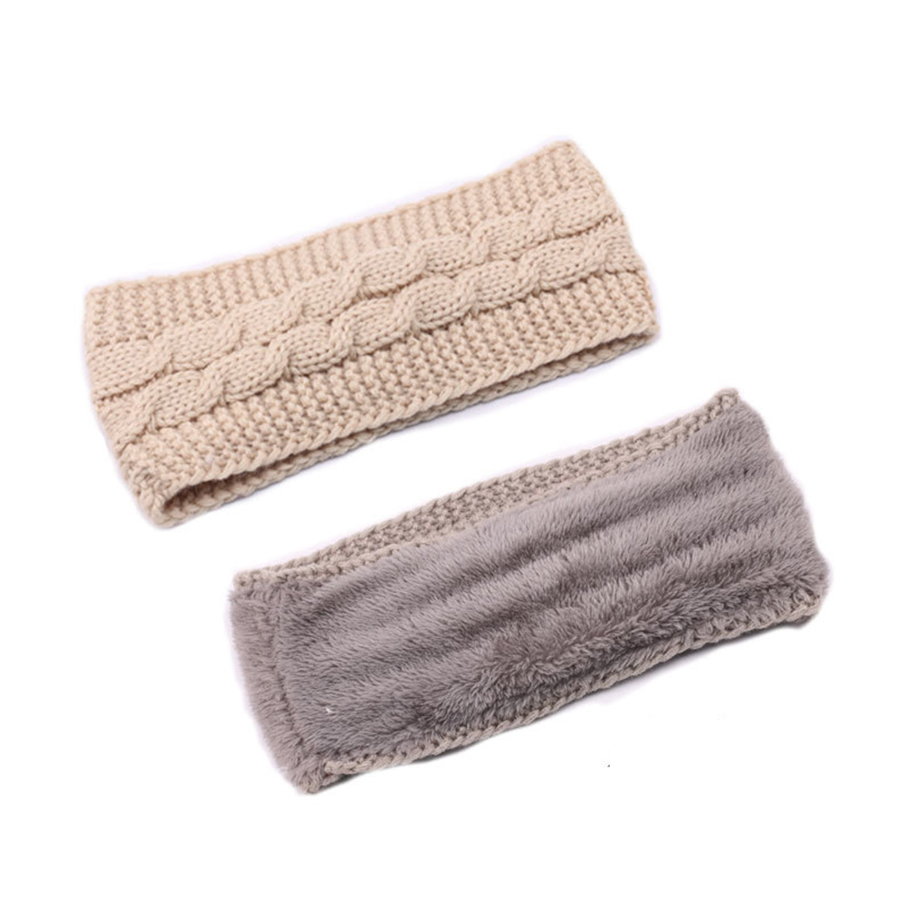 Diadema de punto grueso para m - Fleece Ear Warmer Band reseña y precio