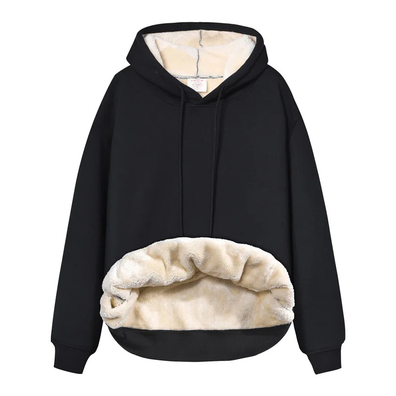 Sudaderas con capucha con forr - Sherpa Hoodie Fleece reseña y precio