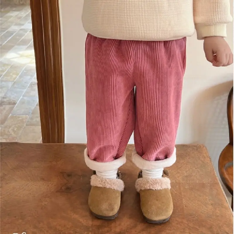 Ropa de otoño e invierno para  - Corduroy Pant Warm reseña y precio