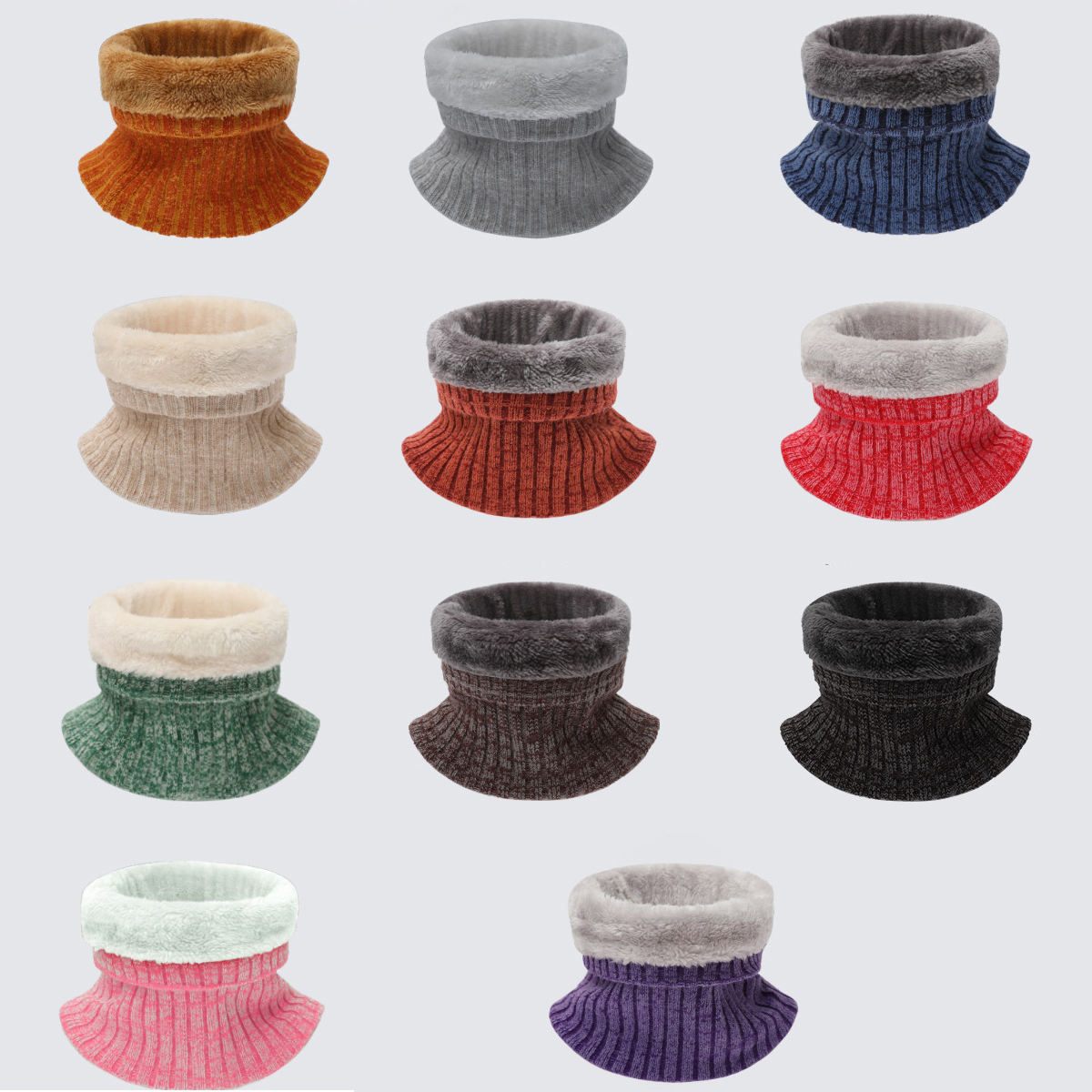 OVTRB forro polar borroso cale - Neck Gaiter Fleece reseña y precio