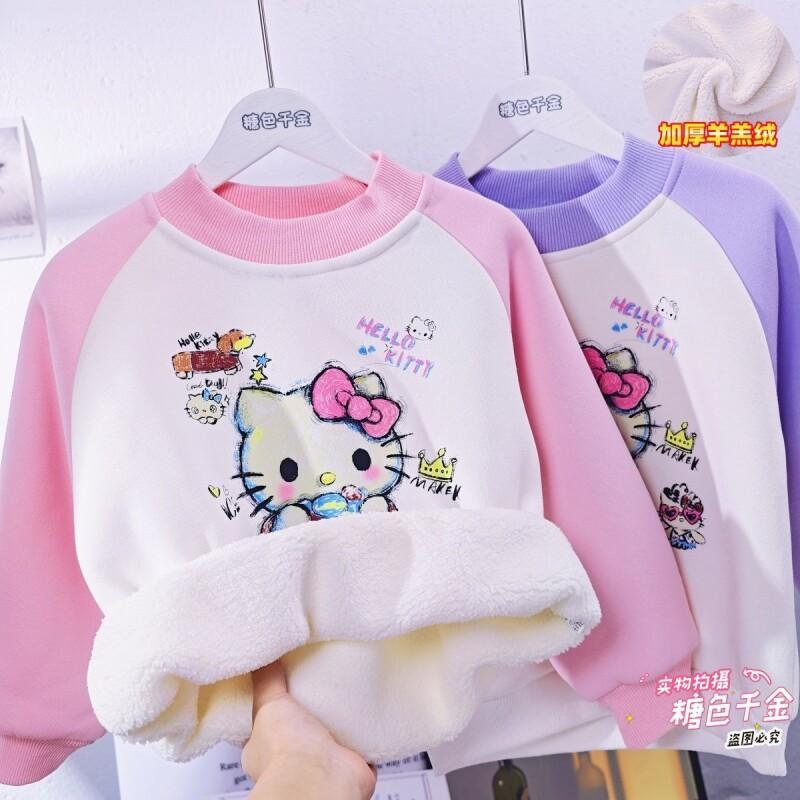 Sanrio Hello Kitty-Sudadera co - Sherpa Hoodie Fleece reseña y precio