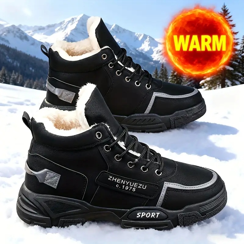 Botas de Nieve para Hombre, de - Waterproof Winter Boot reseña y precio