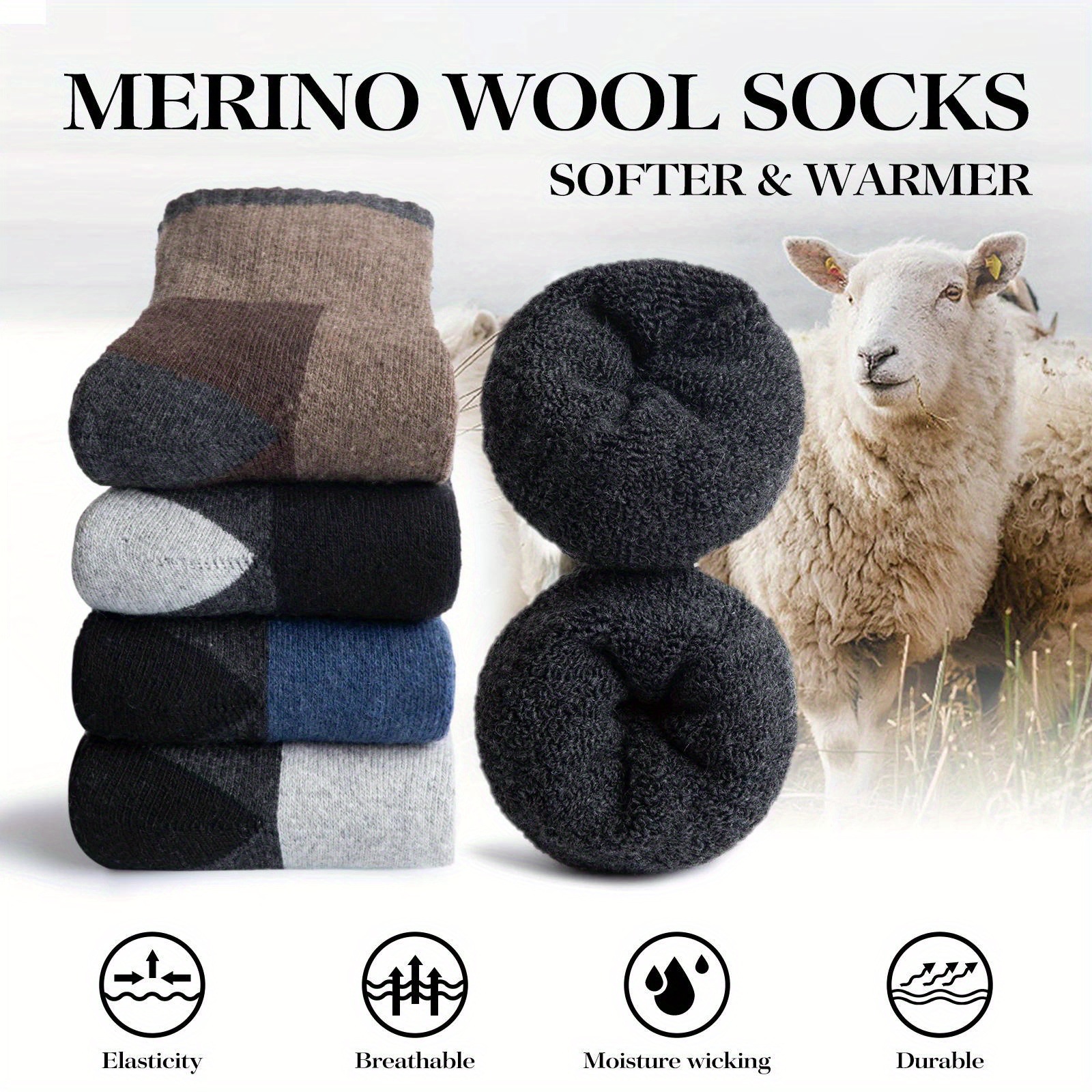 Calcetines de lana merina de i - Thermal Sock Wool reseña y precio