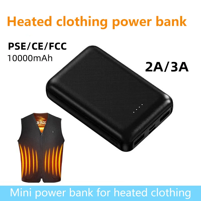 Banco de energía portátil, bat - Heated Vest Battery reseña y precio
