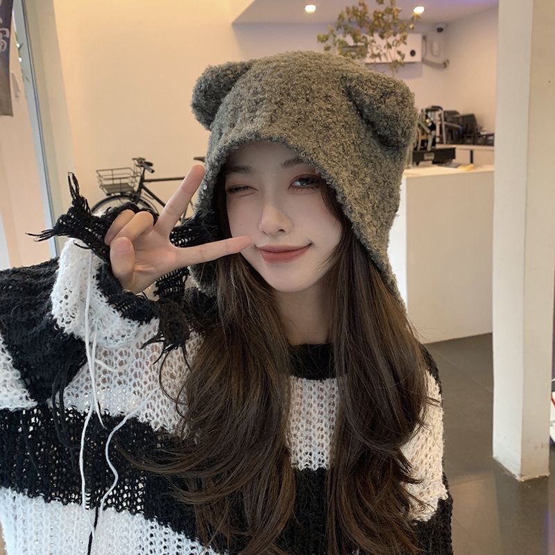 Gorro de punto para mujer, gor - Knit Beanie Hat Warm reseña y precio