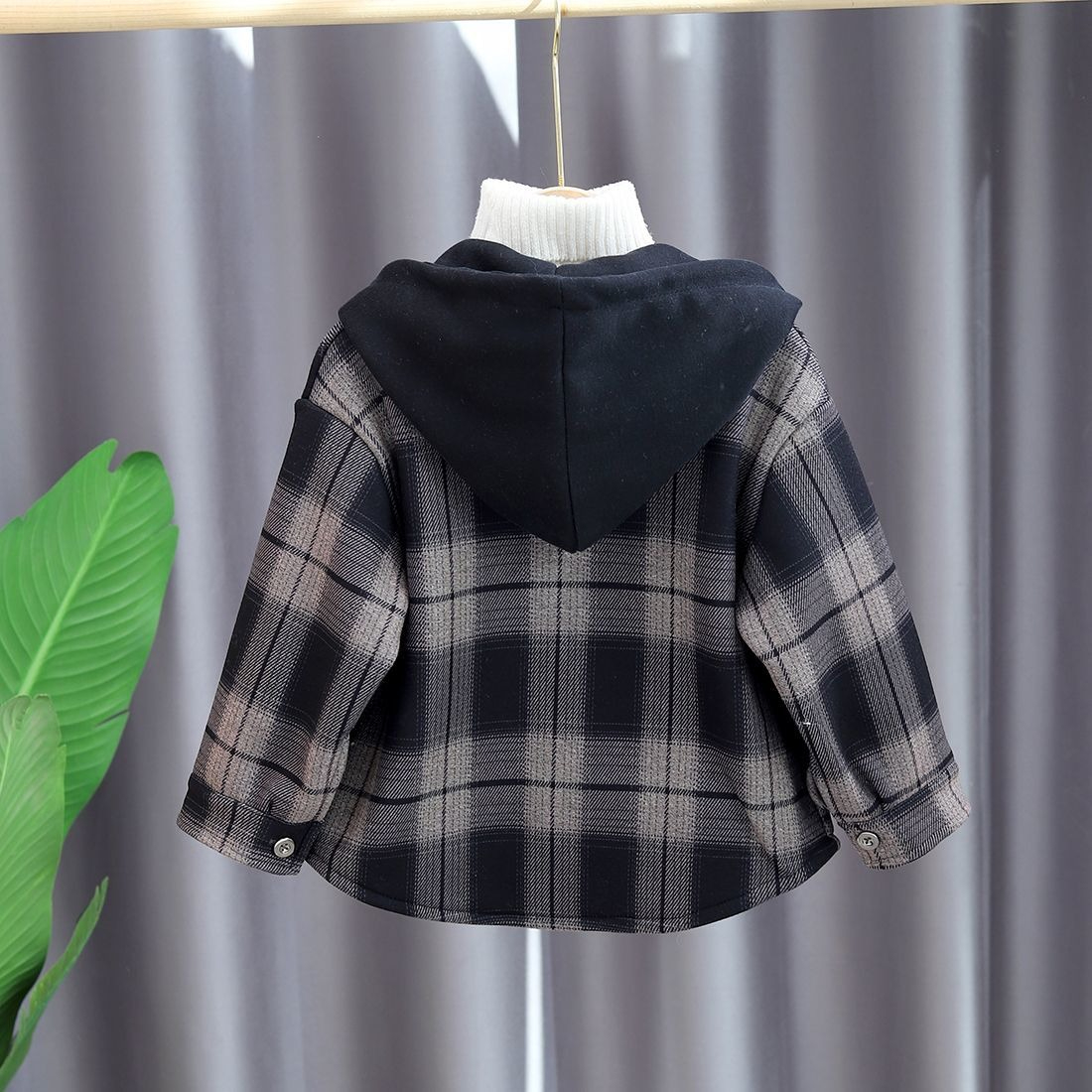 2025 nuevos niños Otoño Invier - Flannel Shirt Lined reseña y precio