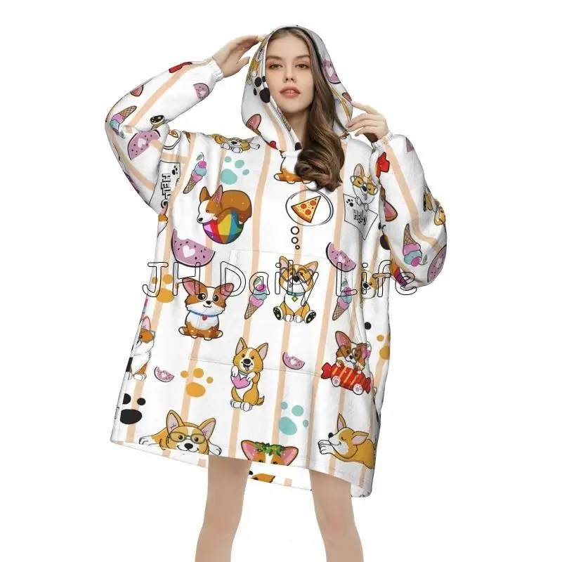 Manta con capucha para perro C - Sherpa Hoodie Fleece reseña y precio