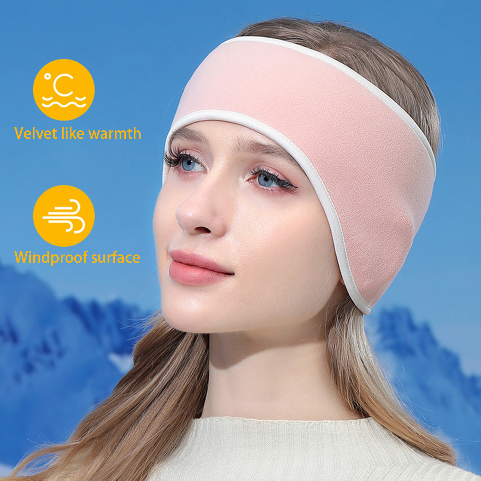 Orejeras térmicas ligeras de l - Fleece Ear Warmer Band reseña y precio