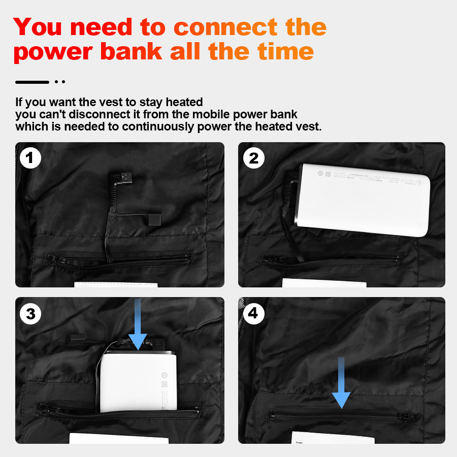 Chaleco de caza eléctrico con  - Heated Vest Battery reseña y precio