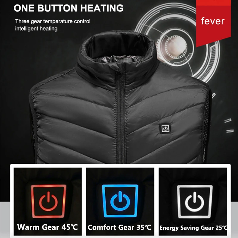 Chaleco de caza eléctrico con  - Heated Vest Battery reseña y precio