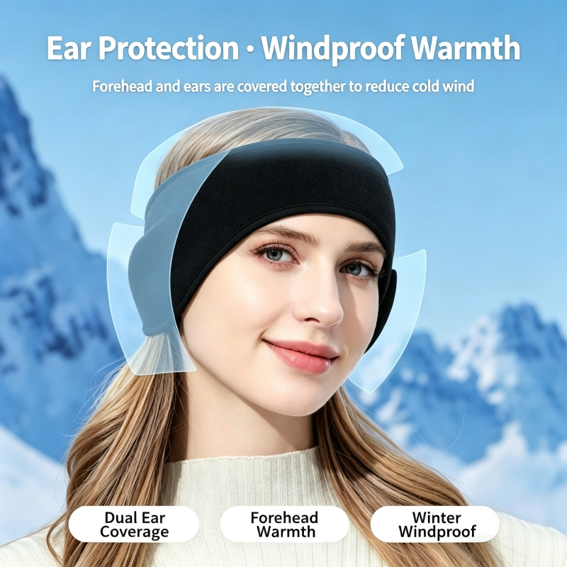 Diadema de forro polar para ca - Winter Headband Fleece reseña y precio