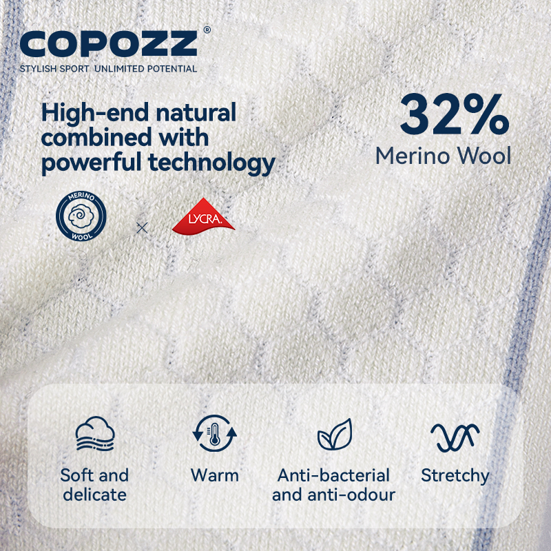 COPOZZ nuevos calcetines de es - Thermal Sock Wool reseña y precio