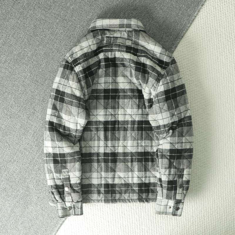 Otoño Invierno camisa de lana  - Flannel Shirt Lined reseña y precio
