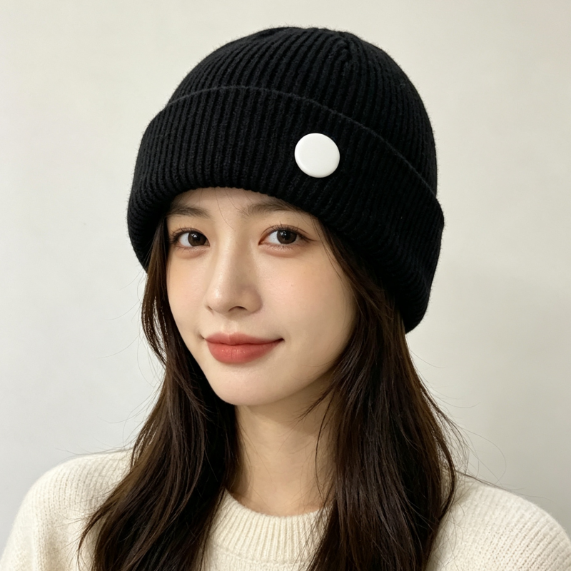 Gorro de Punto Personalizable  - Knit Beanie Hat Warm reseña y precio
