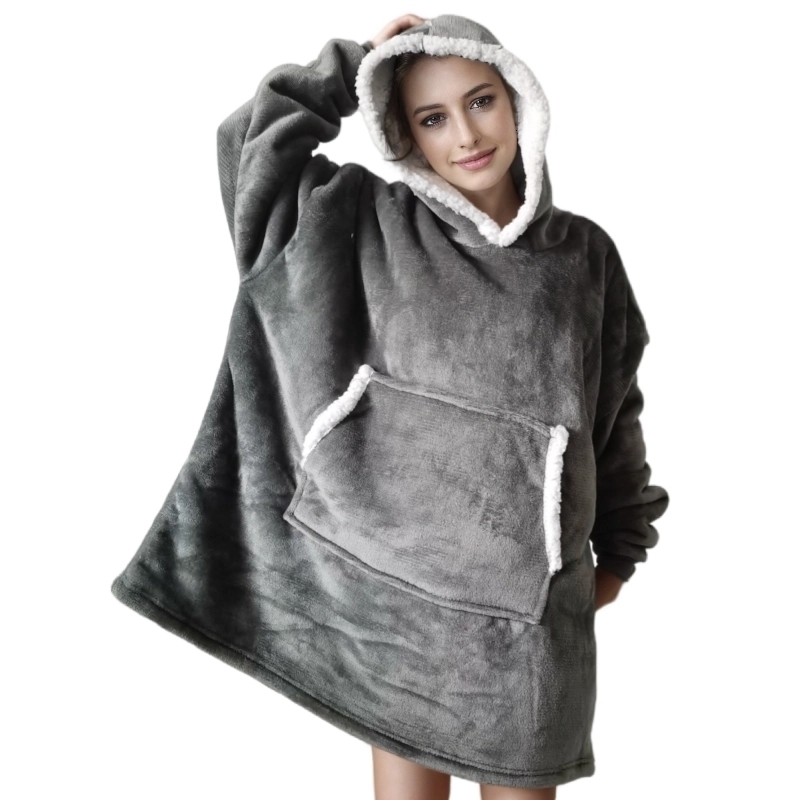 Manta con capucha de franela s - Sherpa Hoodie Fleece reseña y precio